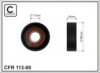 FORD USA UGCGBT8025 Deflection/Guide Pulley, v-ribbed belt